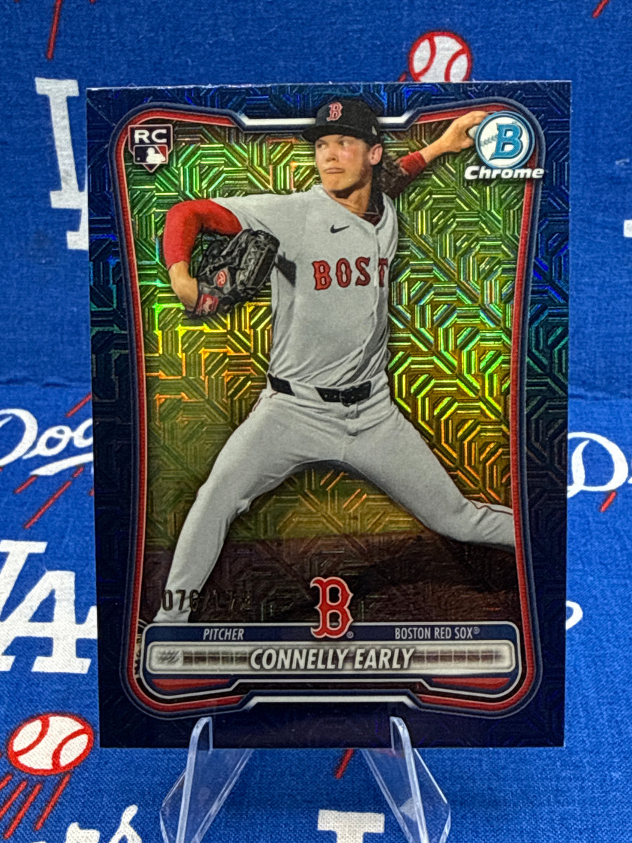 2026 Bowman Chrome Connelly Early RC #45 Mojo Refractor Numbered 076/175 Boston Red Sox Raw