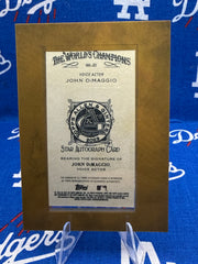 2023 Topps Allen & Ginter John DiMaggio Autograph Card Back #MA-JDI