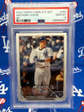 2023 Topps Complete Set #460 Anthony Volpe SP RC PSA 10 GEM MINT