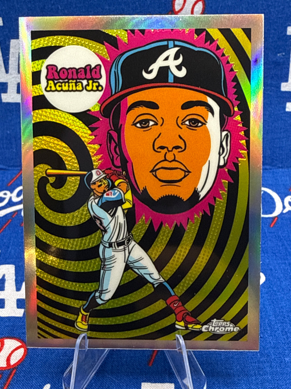2023 Topps Chrome Ultra Violet All-Stars Ronald Acuña Jr. #UV-4