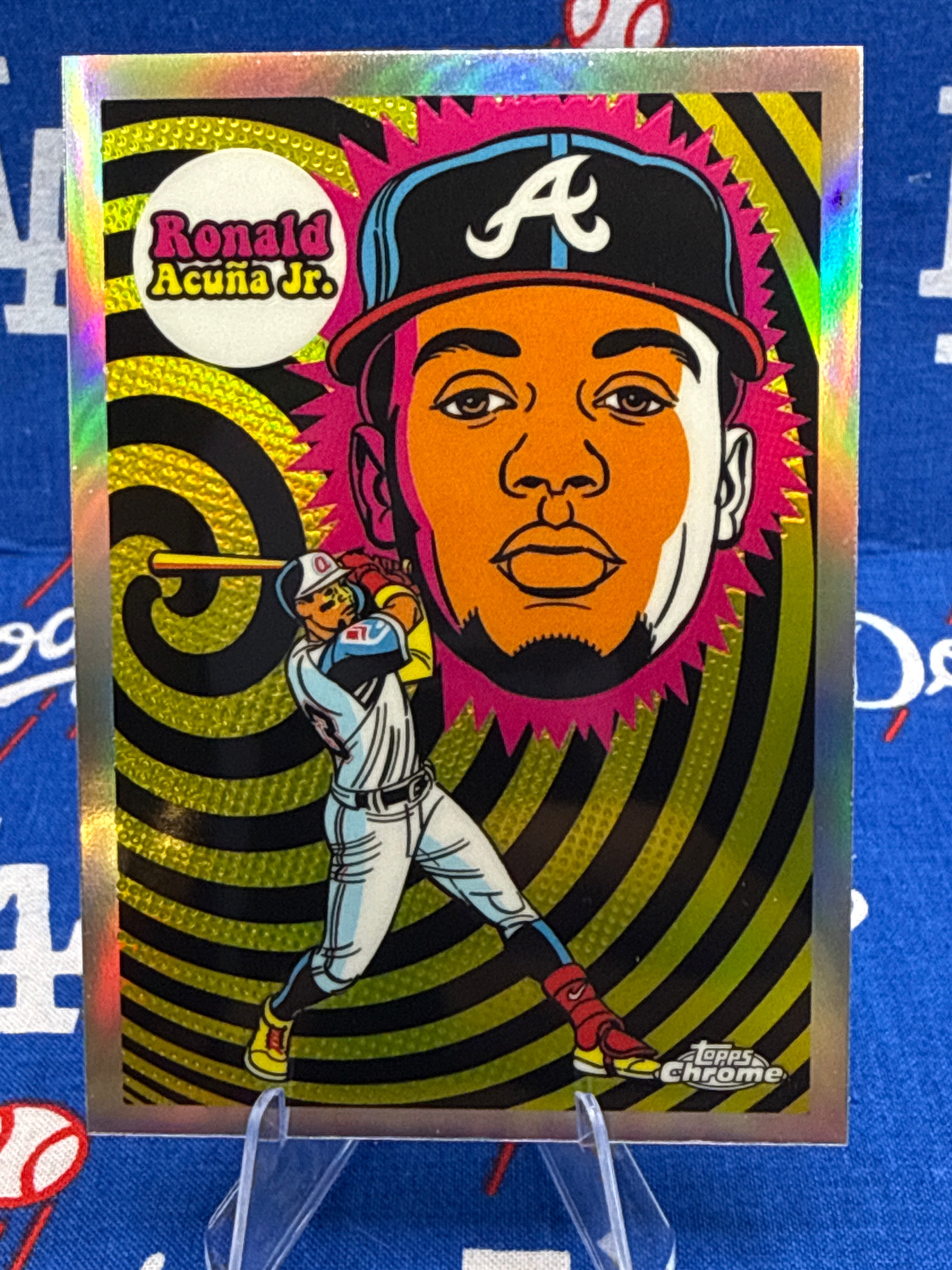 2023 Topps Chrome Ultra Violet All-Stars Ronald Acuña Jr. #UV-4