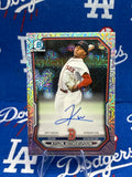 2025 Bowman Chrome Mojo Refractor Auto Kyson Witherspoon BMA-KW