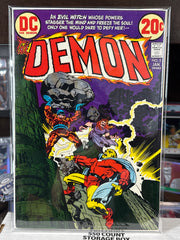 The Demon #5 — DC Comics (January 1973) — Jack Kirby Story & Art — Evil Witch — Raw VF/NM