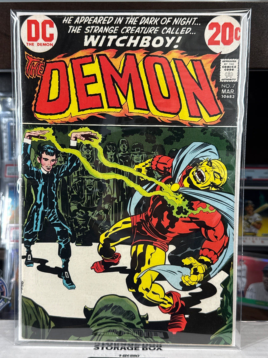 The Demon #7 — DC Comics (March 1973) — 1st Appearance of Witchboy — Jack Kirby Story & Art