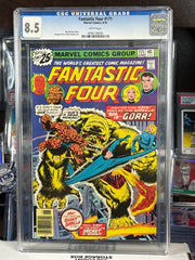 Fantastic Four #171 CGC 8.5 — Marvel Comics (June 1976) White Pages — George Pérez Art — Gorr Appearance